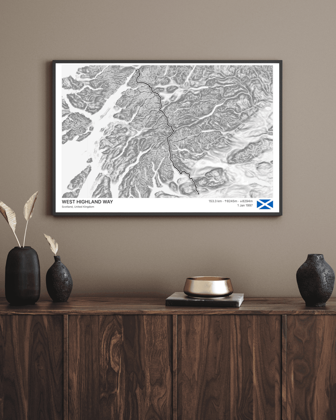 West Highland Way - living room